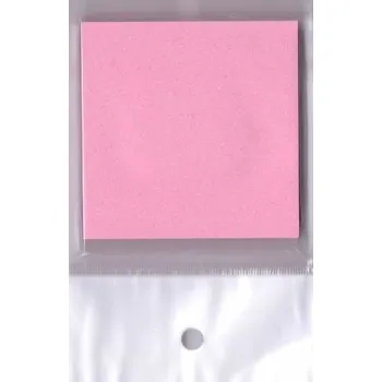 Set školních potřeb Bloczek karteczek samoprzylepnych różowy