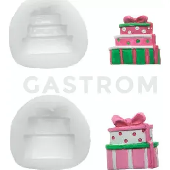 Výroba svíčky Forma na cukrovou hmotu SLK 070 - dorty, 27x27 mm | SILIKOMART, Sugarflex Cakes