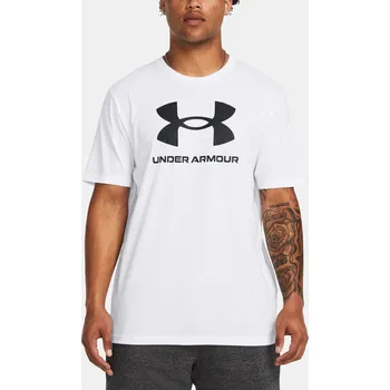 Pánské tričko Pánské tričko Under Armour UA SPORTSTYLE LOGO UPDATE 1382911-100 Bílá LG