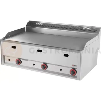 Kuchyňský gril Grilovací deska hladká 990x600x290 mm, 12 kW | REDFOX, FTH-90-GL