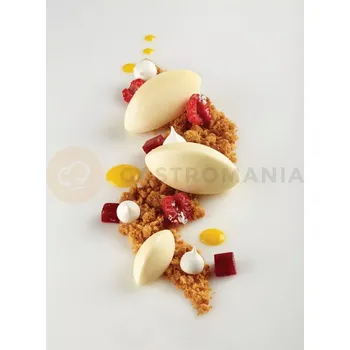 Kuchyňská sůl Silikonová forma Pavoflex - 600x400 mm, 49 ks x 66x33x30 mm, 32 ml - PX071 | PAVONI, Quenelle