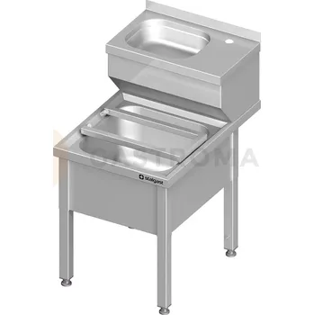 Umyvadlo Úklidové umyvadlo 500x700x850 mm | STALGAST, 982357050