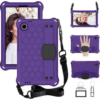 Pouzdro na tablet Polymerové Pouzdro Na Samsung Galaxy Tab A9 Barva: Fialovo-Černá