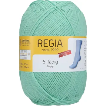 Příze Regia 6-ply 1061 Aqua (Ponožková příze Regia 6-ply 1061 aqua)