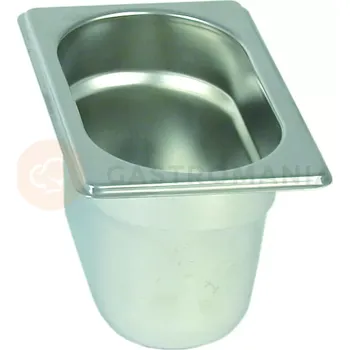 Nerezový dřez Gastronádoba GN 1/9 100 mm | TOMGAST, VL-19100
