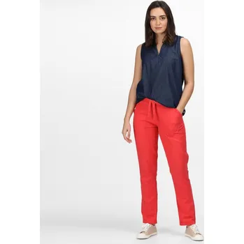 Dámské kalhoty dámské sportovní kalhoty REGATTA - RED SKY - L (Regatta Quanda Tro Ladies)