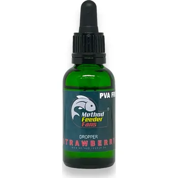 Návnadová surovina Dropper Method Feeder Fans 30ml Varianta: DROPPER METHOD JAHODA 30ML