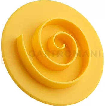 Výroba svíčky Razítko, značka na chléb ze žlutého plastu o průměru 80 mm | CONTACTO, 4082/080