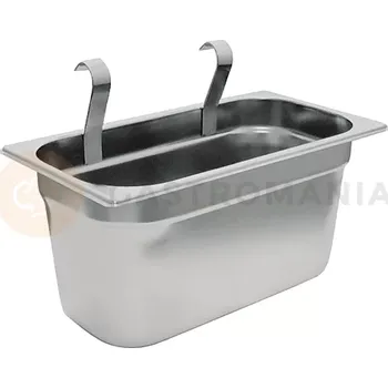 Nádoba na led Gastronádoba GN 1/3 150 mm s možností pověšení | APS, 11978