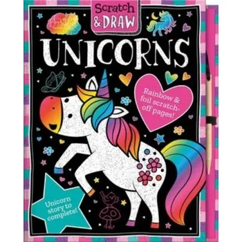 První čtění Scratch and Draw Unicorns - Lisa Regan