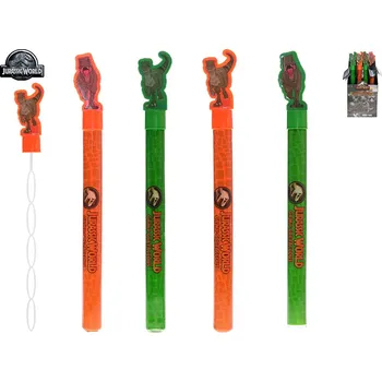 Bublifuk Mikro Trading Jurský svět bublifuk trubice 37cm 118ml Barvy: zelená