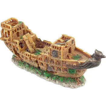 Dekorace do akvária Happet Vikingská loď malá - Dekorace do akvária