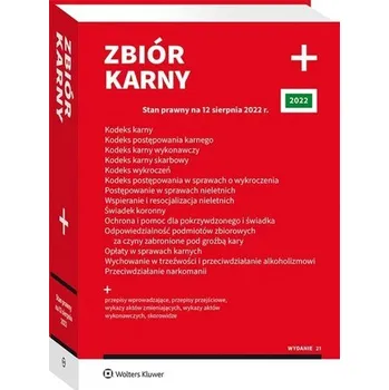Zbiór karny 2022 Plus - praca zbiorowa