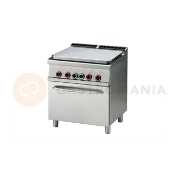 Sporák Sporák tálový elektrický s el.troubou GN 2/1 | RM GASTRO, TPF 78 ET