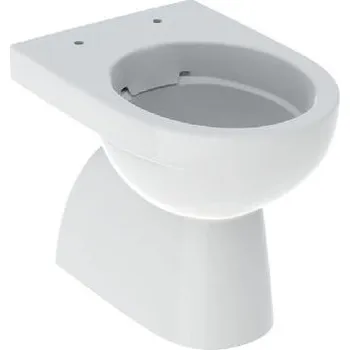 Klozet Geberit Selnova - WC kombi mísa, spodní odpad, Rimfree, bílá 500.399.01.7