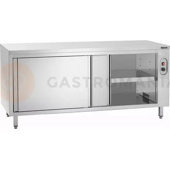 Zahradní skříň Vyhřívaná skříňka série 700, 1800x700x850 mm, posuvné dveře | BARTSCHER, 347187