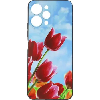 Pouzdro na mobilní telefon Kryt Xiaomi Redmi 12 Tulips (obal neboli pouzdro na Xiaomi Redmi 12)