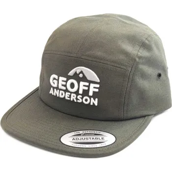Rybářské oblečení Geoff Anderson kšiltovka FlexFit Jockey, zelená (Kšiltovka s logem Geoff Anderson)