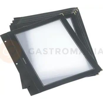 Jídelní židle Vložka plastiková do menu, sada 5 ks . | CONTACTO, 5830/902