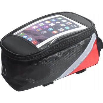 brašna na kolo Brašna pouzdro na kolo mobil outdoor černočervená