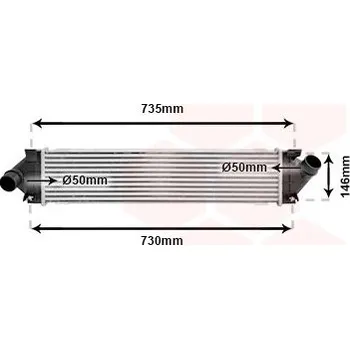 Motor automobilu Chladič turba VAN WEZEL 18004480