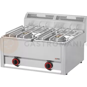 Sporák Plynový sporák 2x4,5 kW | REDFOX, SP-60/2-GLS