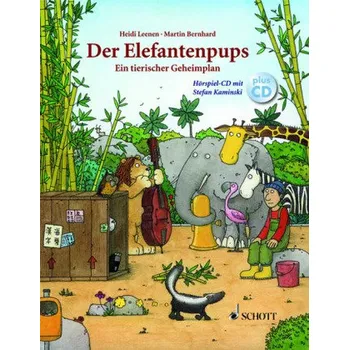 Der Elefantenpups, Ein tierischer Geheimplan, m. Audio-CD - Leenen, Heidi