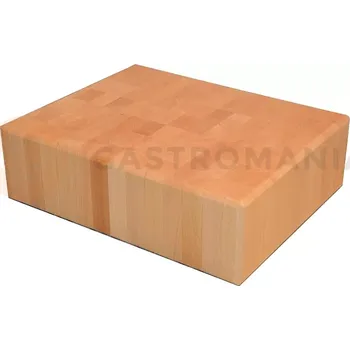 Dřevěná hračka Řeznický špalek 600x400x200 mm STANDARD, bez podstavce | JANPOL, 420-604020ST