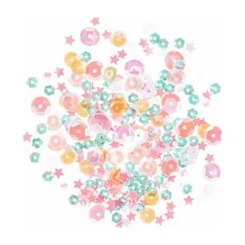 Set školních potřeb Cekiny opalizujace candy mix 15g