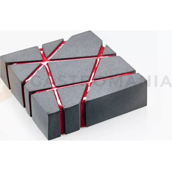 Kuchyňská sůl Silikonová forma na dezerty, čokoládová tabulka 1350 ml, 200x200x50 mm | DINARA KASKO, Chocolate Block