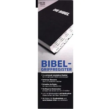 Bibel-Griffregister schwarz