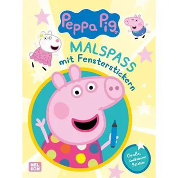 První čtění Peppa Wutz: Malspaß mit Fensterstickern