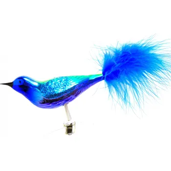 Vánoční ozdoba Vánoční ozdoba s klipsem ptáček Vrabec 3347