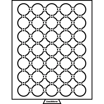 Sběratelství Leuchtturm 35 polí na bublinky GRIPS 29