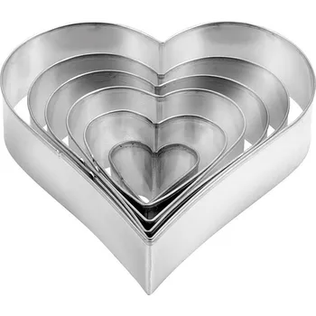 Vykrajovátko TESCOMA Vykrajovátka srdce DELÍCIA, 6 ks