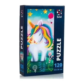 Puzzle Puzzle 120 Mały słodki jednorożec