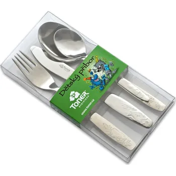 dětský příbor Toner Baby sada Modern 4 ks