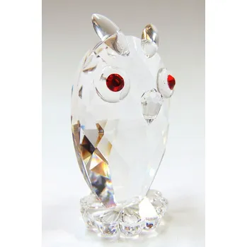 Figurka Sova 555 crystal