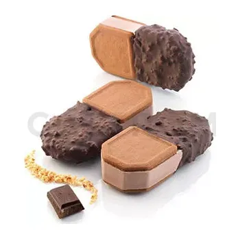 Výroba svíčky Forma na výrobu zmrzlinových sendvičů | SILIKOMART, Bisc05