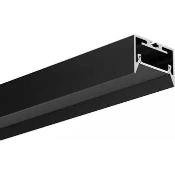 LED lišta LED hliníkový profil KLUŚ GIZA-LL-ZMG |černá anoda Délka: 2m