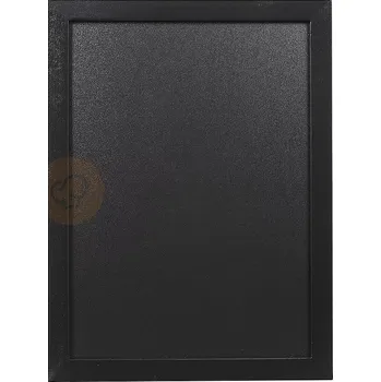 Jídelní židle Tabulka menu v dřevěném rámu v černé barvě 600x400 mm | CONTACTO, 7680/060