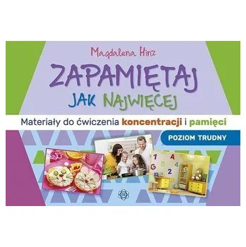 Zapamiętaj jak najwięcej - poziom trudny w.2023 - Magdalena Hinz