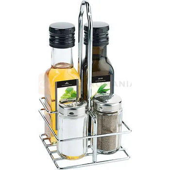 Servírovací stolek Čtyřdílná sada na dochucovací prostředky | CONTACTO, 2729/004