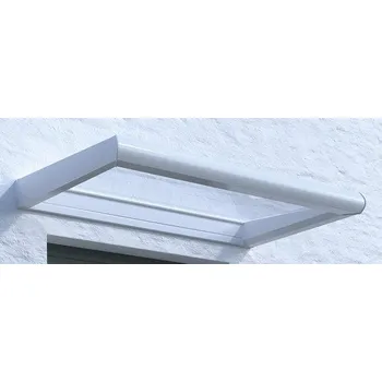 Stříška nad vchodové dveře Vchodová stříška ARON Orleans 2000x750 mm bílá