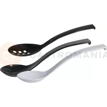 Servírovací stolek Plastová lžíce na salát, bílá 235 mm | CONTACTO, 4902/235