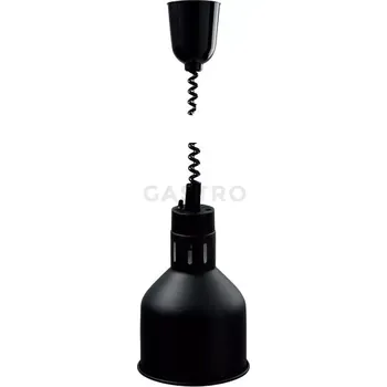 Nábytek Infra lampa závěsná, černá Ø 180 mm | GASTRO-TIP, 7230374
