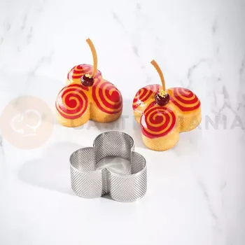 Čokoládová tyčinka Cukrářský ráfek - čtyřlístek | PAVONI, Viennoiserie-Clover