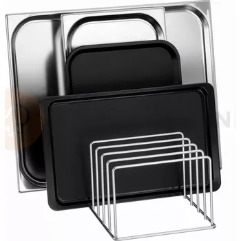 Čistič myček Koš na tácy, plechy a talíře do myček TS5500 a TS8500, 300x472x200 mm | BARTSCHER, 110691