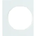 Hager Electro 10112289 Rámeček, 1-násobný, Berker R.3 pol. bílá, lesk