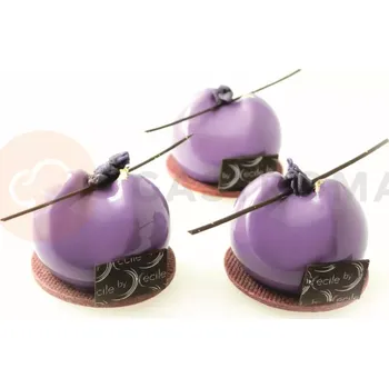 Kuchyňská sůl Silikonová forma na monoporce - 400x300 mm, 12 ks x 61x50 mm, 100 ml - PX4307S | PAVONI, Moon